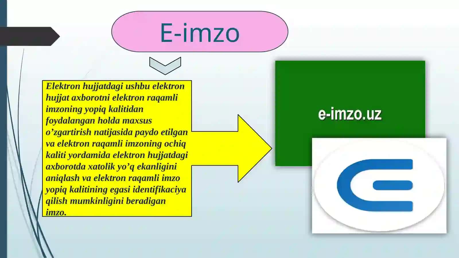 Elektron raqamli imzo va sertifikat olish 2