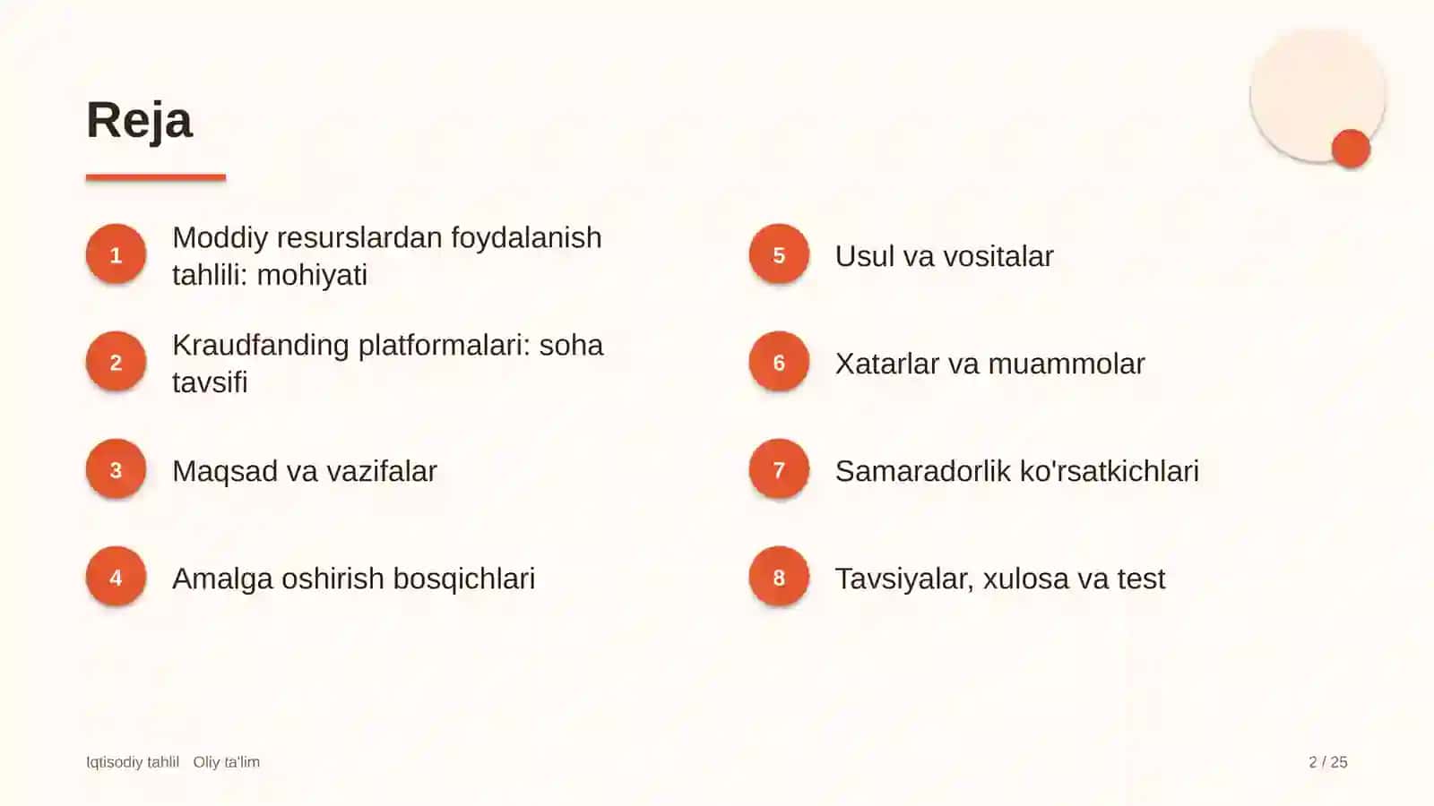 Kraudfanding platformalarida moddiy resurslardan foydalanish tahlili 2
