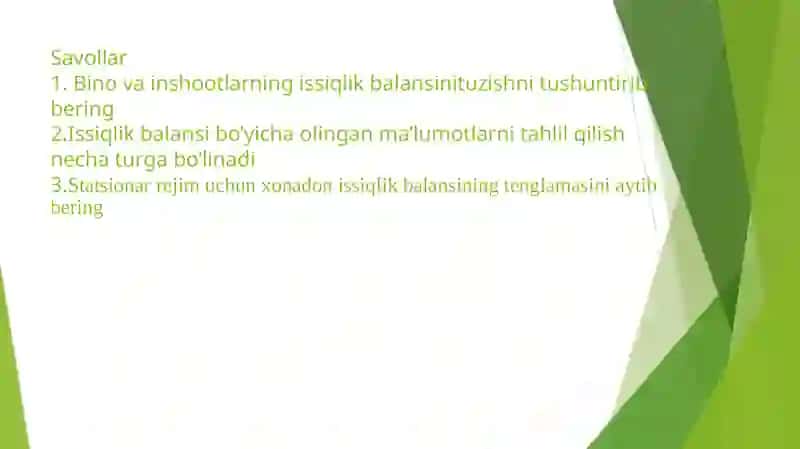 Energetika tekshiruvi NAMUNAVIY DASTURI 2