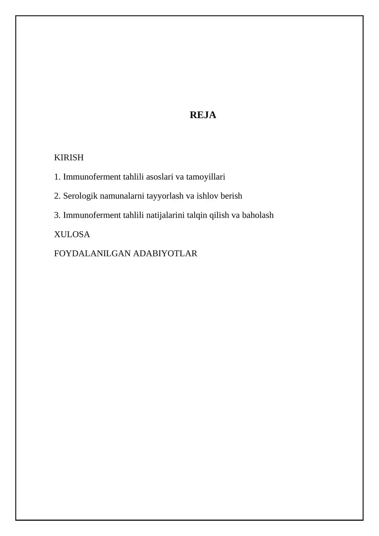 Serologik tekshirishning immunaferment usuli 2