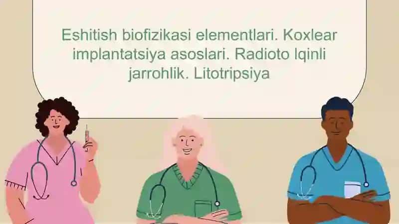 Eshitish Biofizikasi Asoslari 2