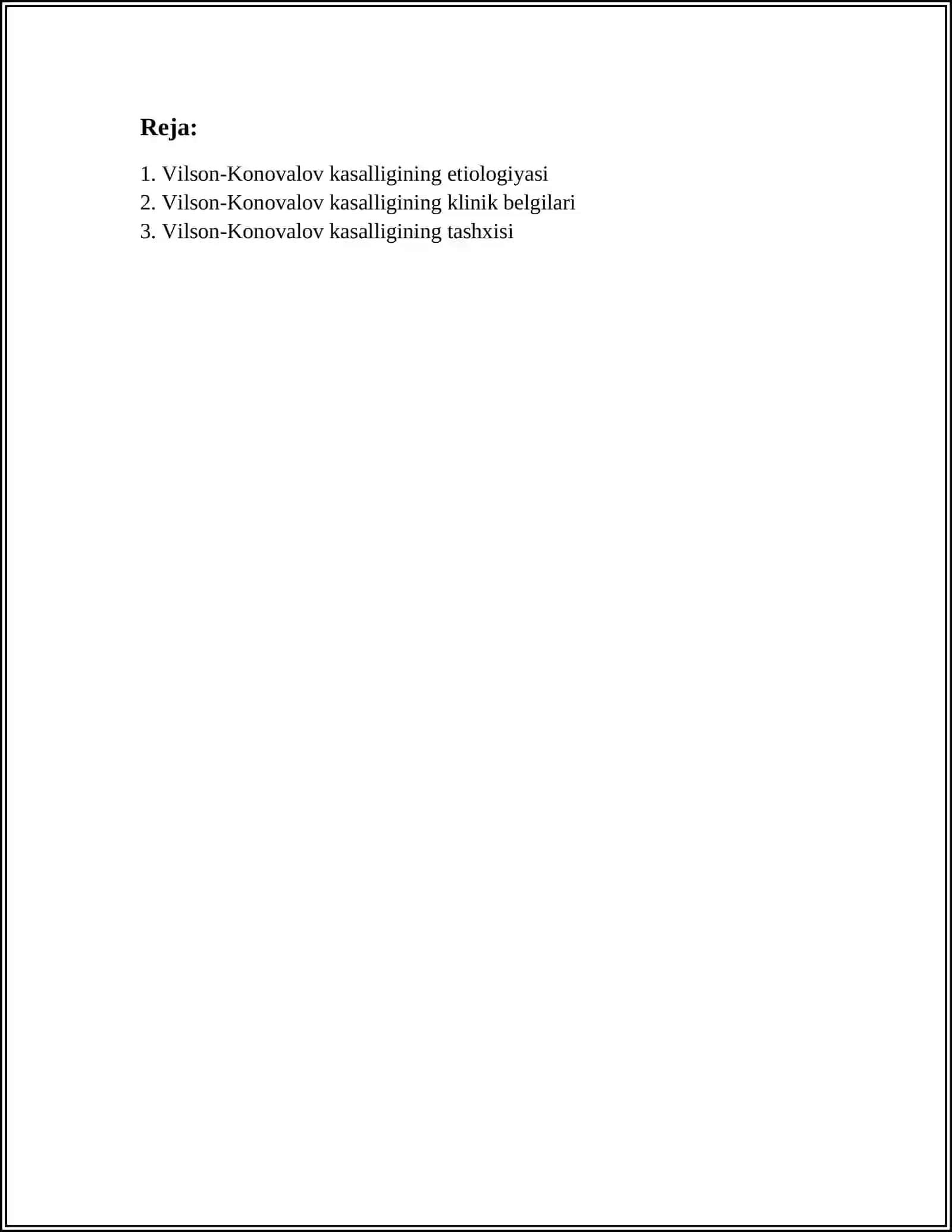 VILSON KONOVALOV KASALLIGI 2