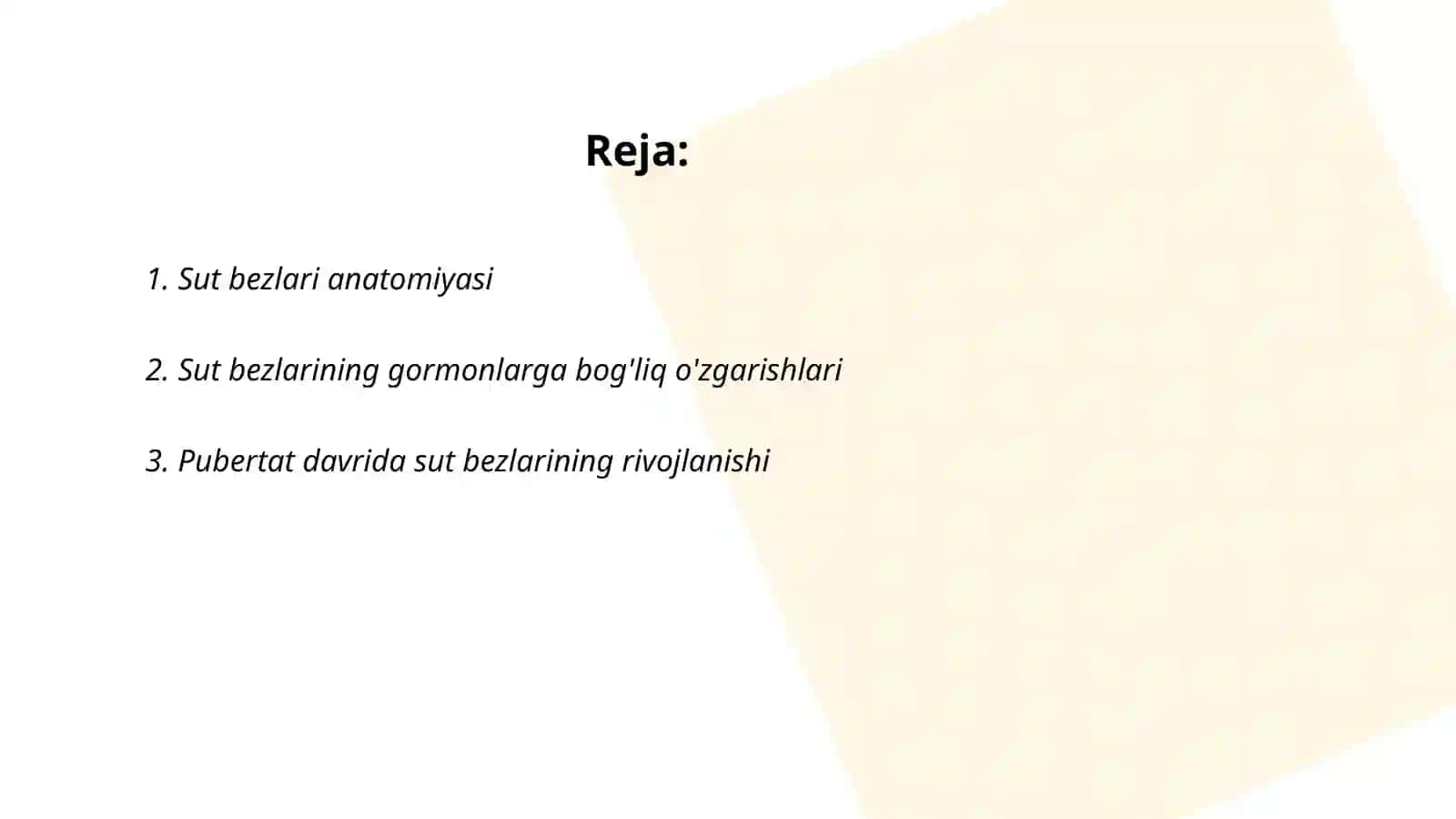 Sut Bezlarining Anatomiyasi 2