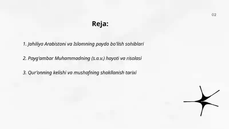Islom dini va uning paydo bo'lish tarixi 2