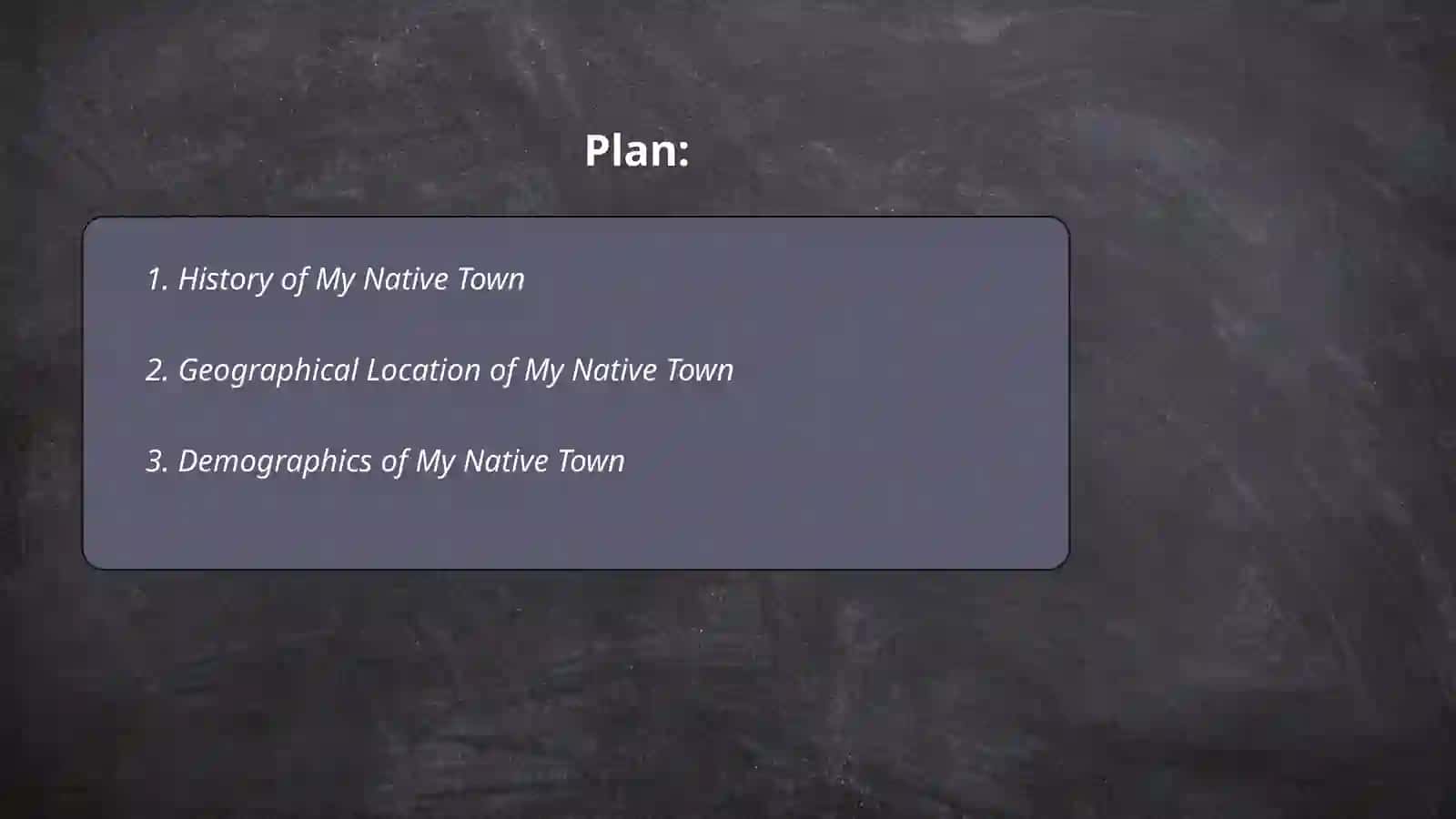 My native town 2
