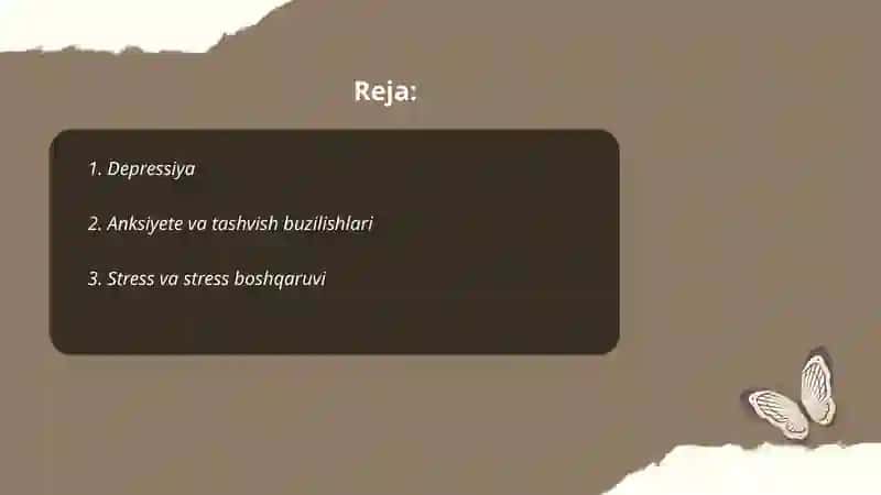 Psixologik muammolar 2
