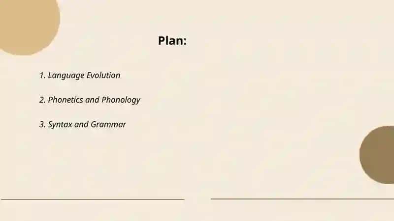 1. Language Evolution 2