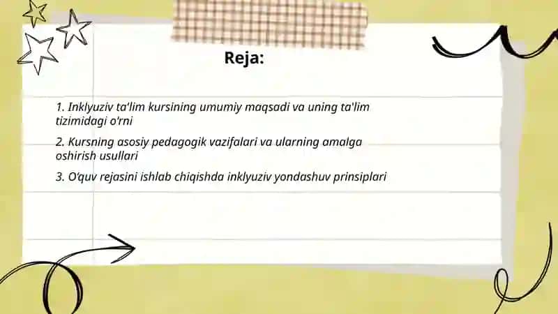 Inklyuziv Ta'lim Kursi 2