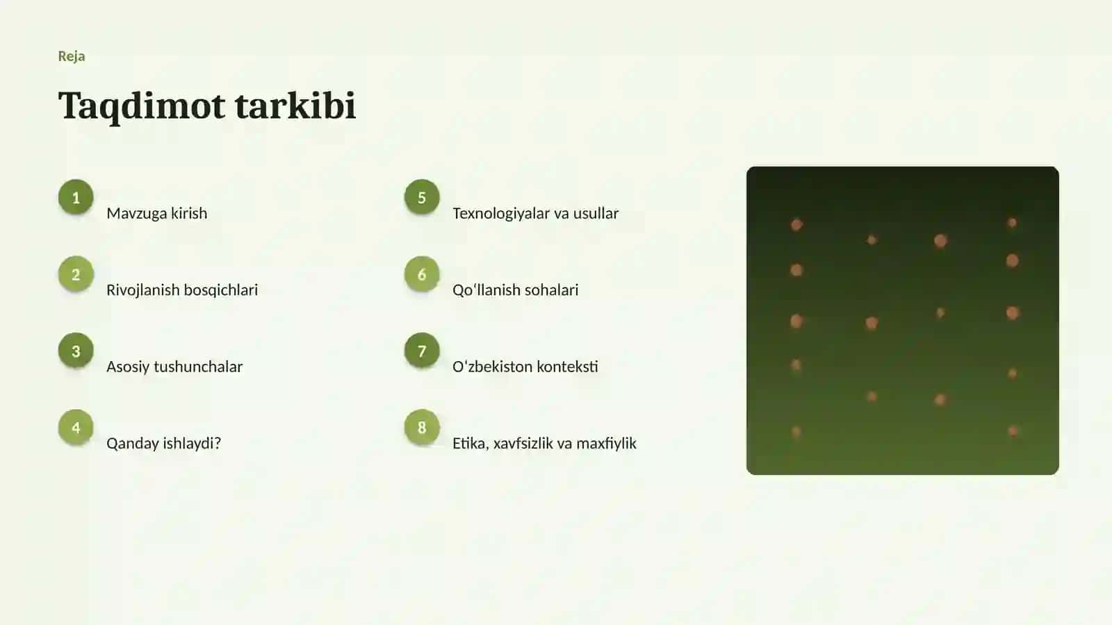 SUNʼIY INTELLEKT • PROFESSIONAL TAQDIMOT 2