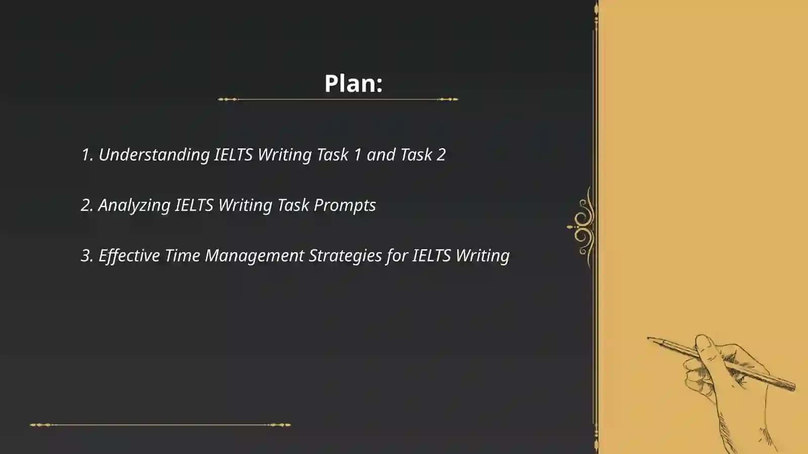 IELTS writing strategies and requirements 2