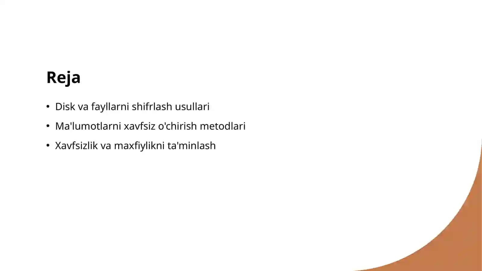 Disk va fayllarni shifrlash 2