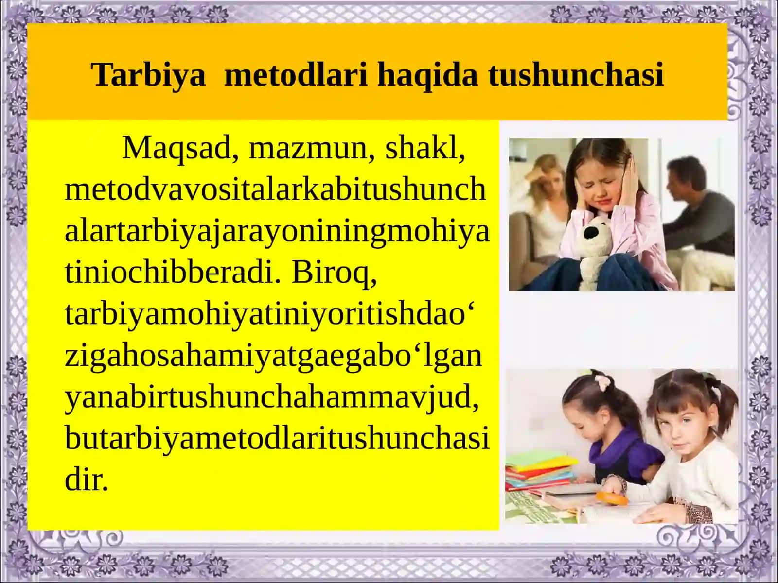 Tarbiyaning umumiy metodlari 2