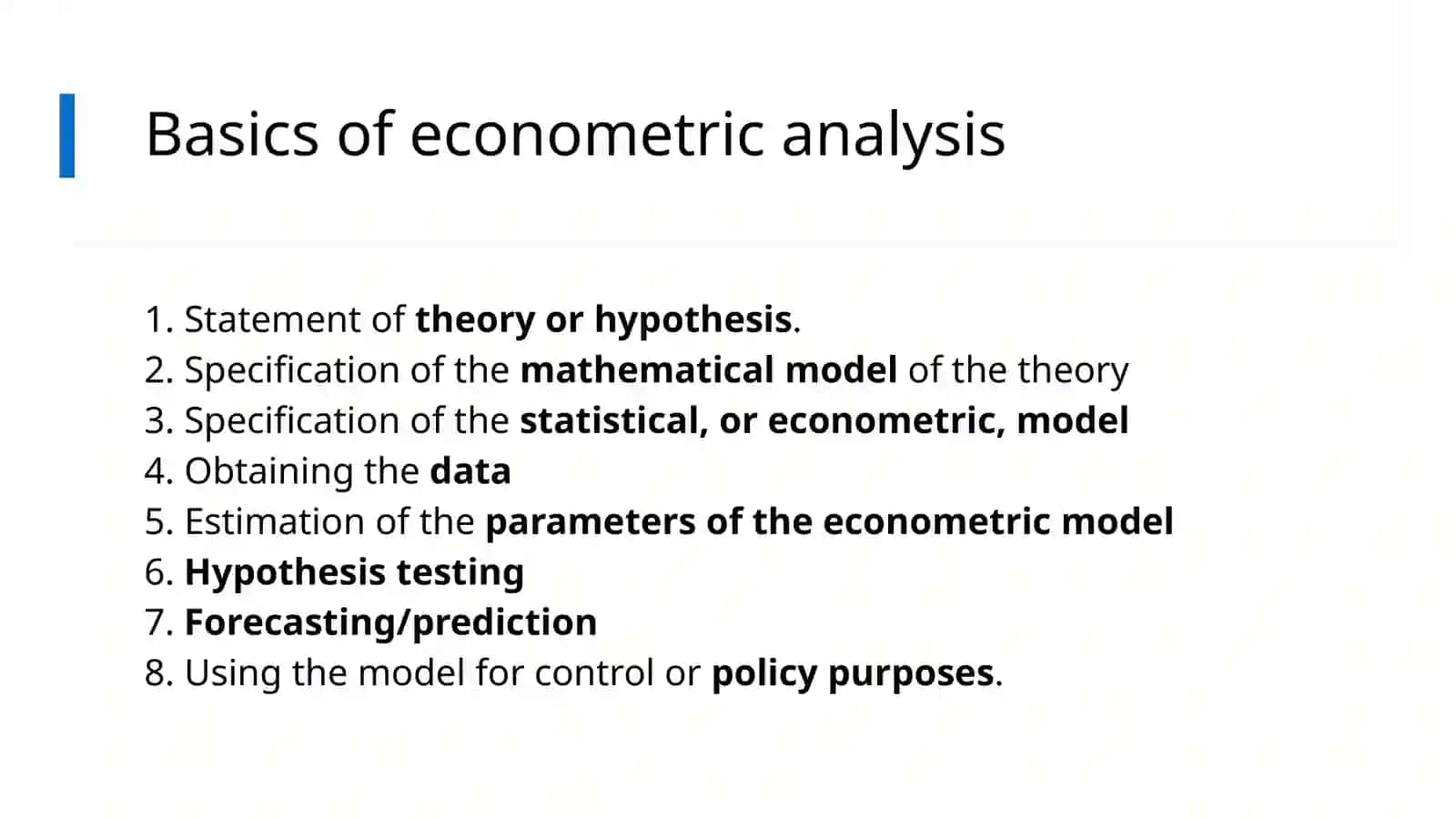 Simple linear regression 2
