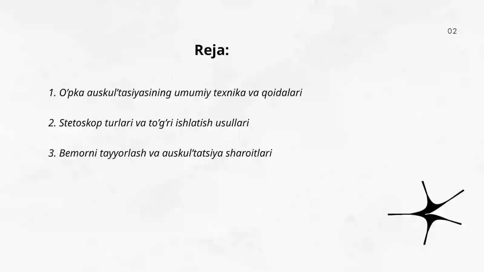 O’pka auskul’tasiyasi. Texnika va qoidalari 2