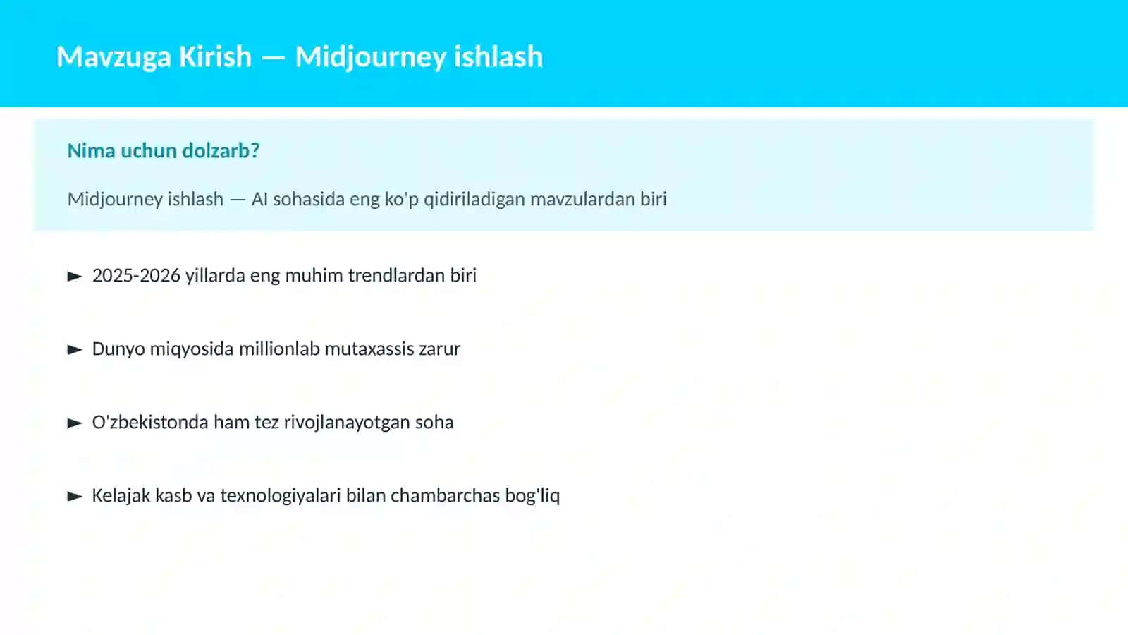 Midjourney ishlash 2