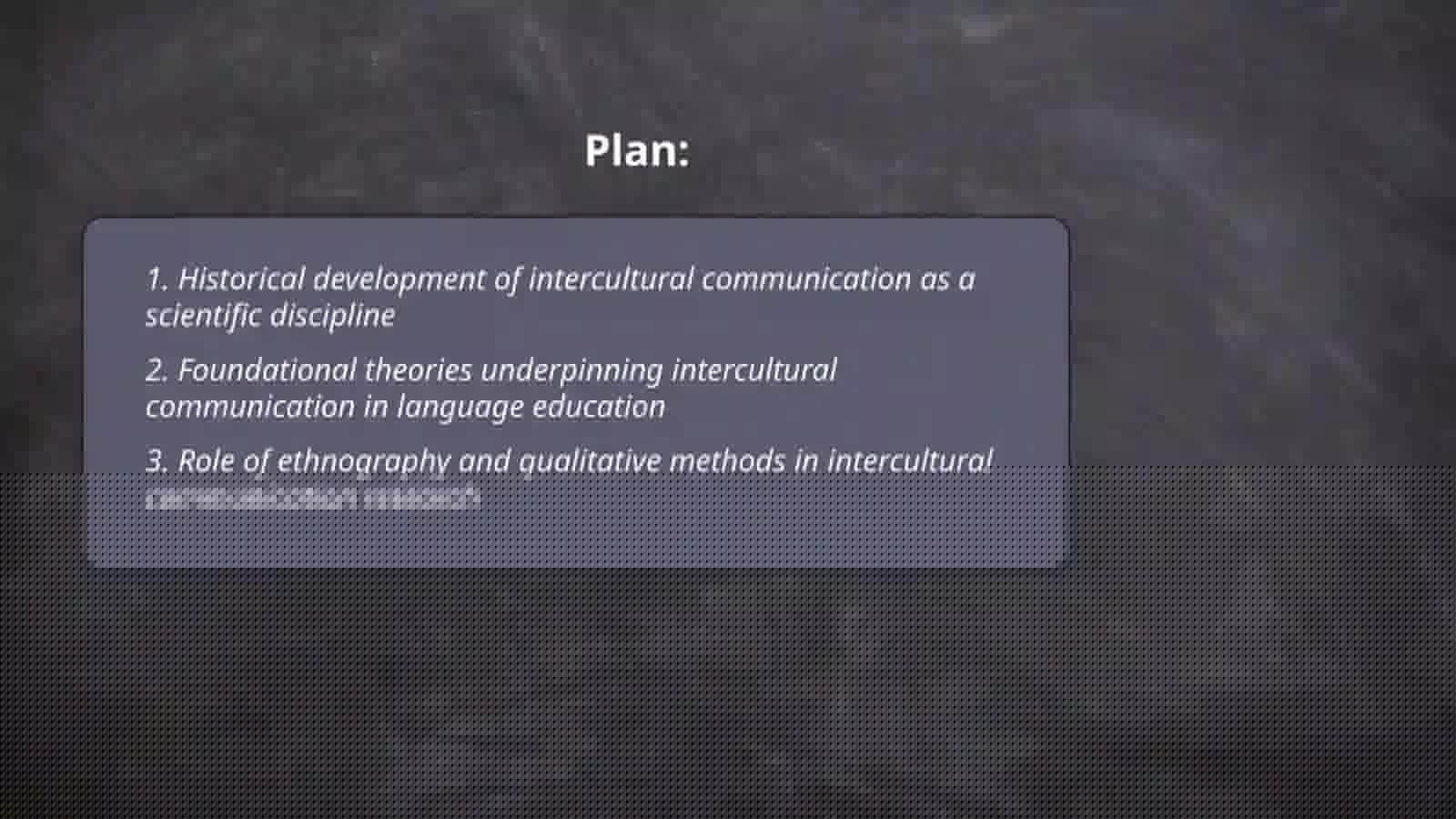 Intercultural Communication in Language Education 2