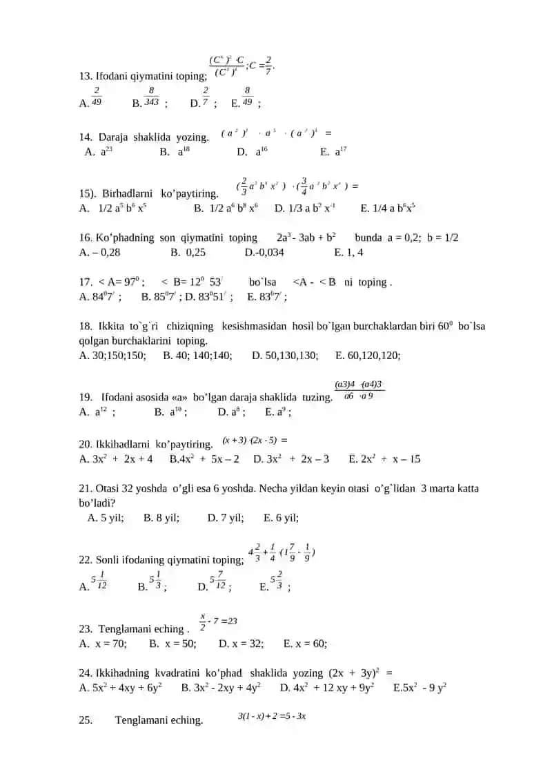 7 – sinf.Matematika 2