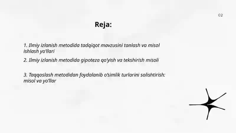 Ilmiy izlanish metodlari 2