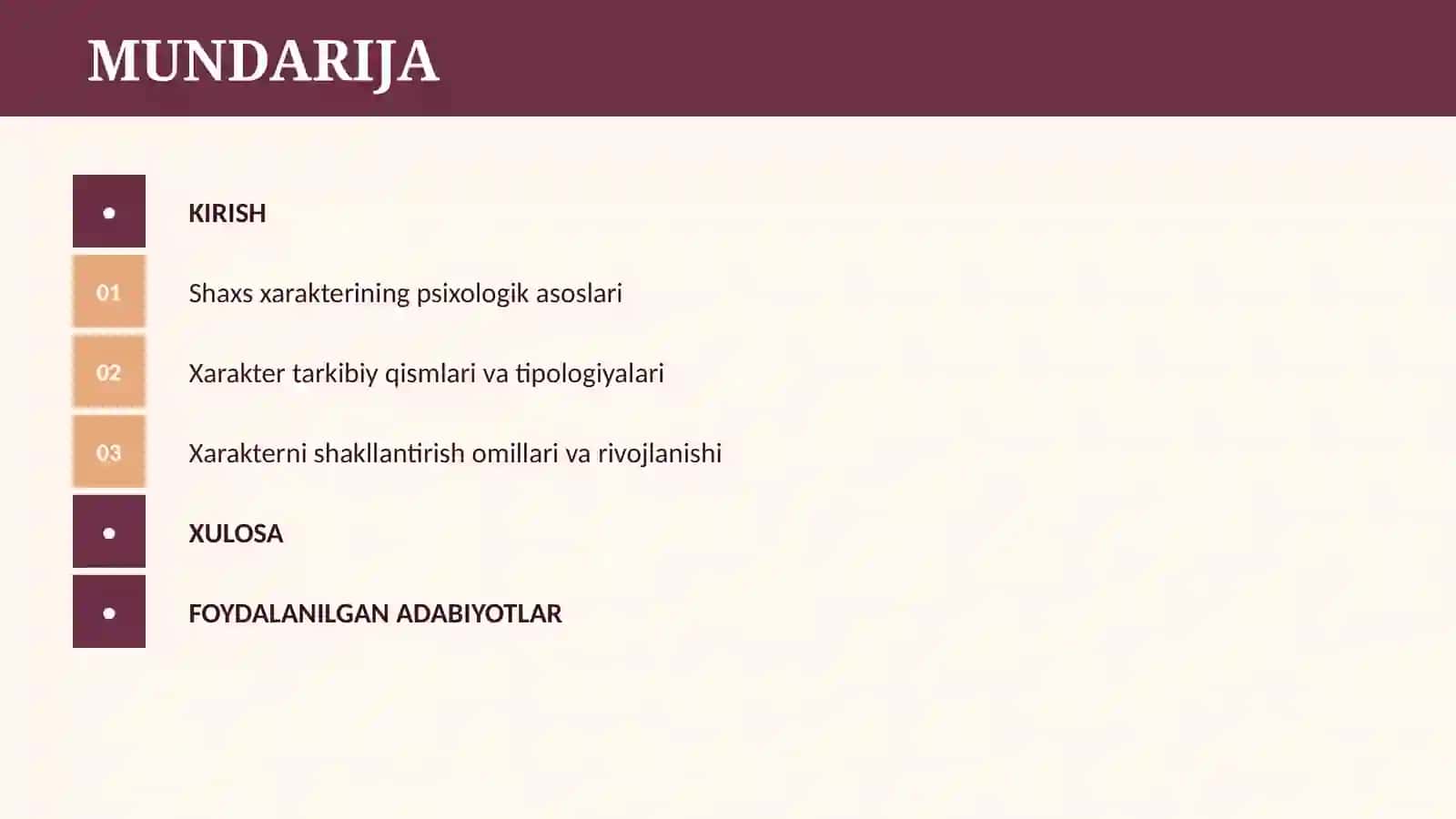 SHAXS XARAKTERI 2