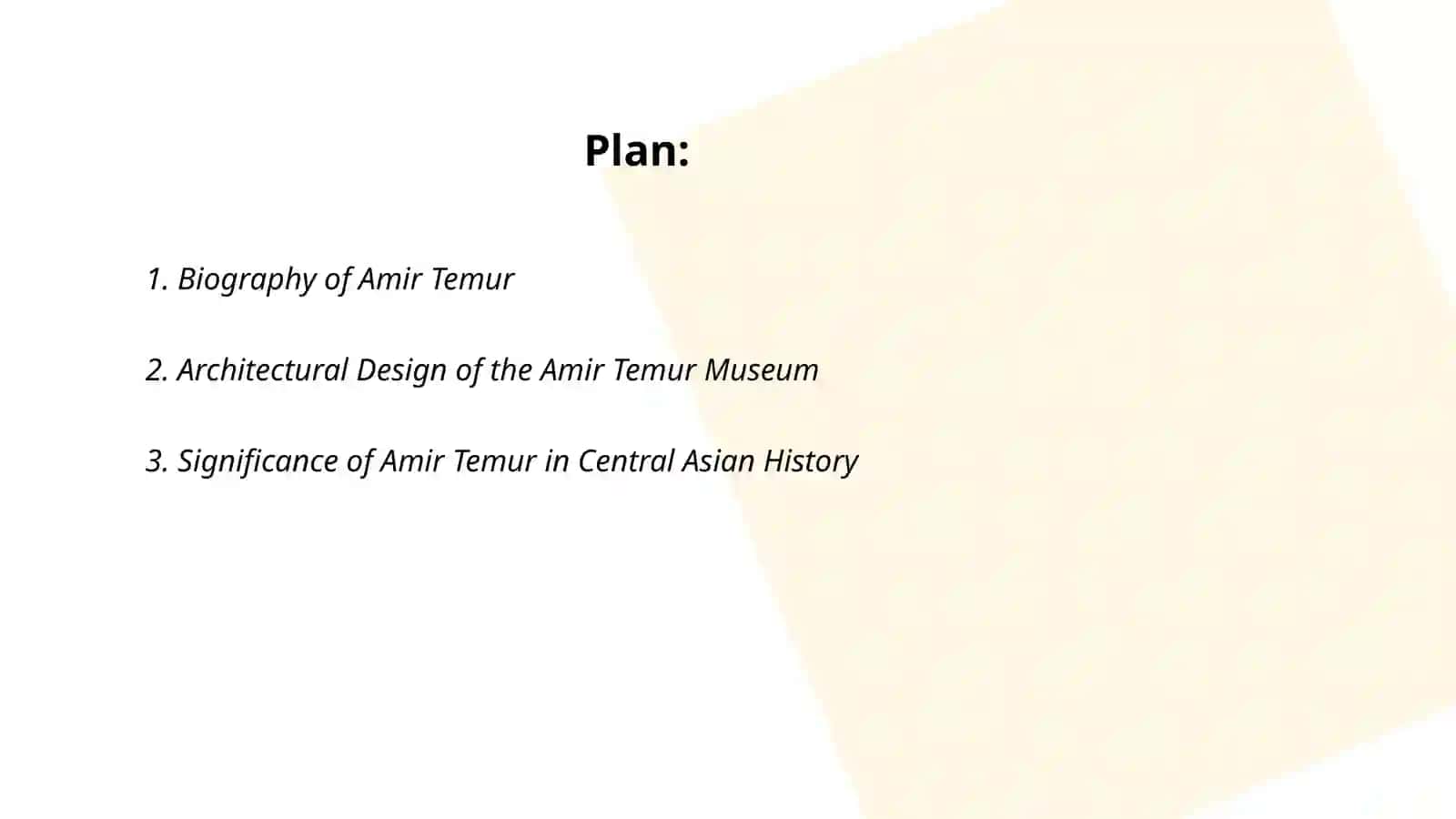 Visiting the Amir Temur museum 2
