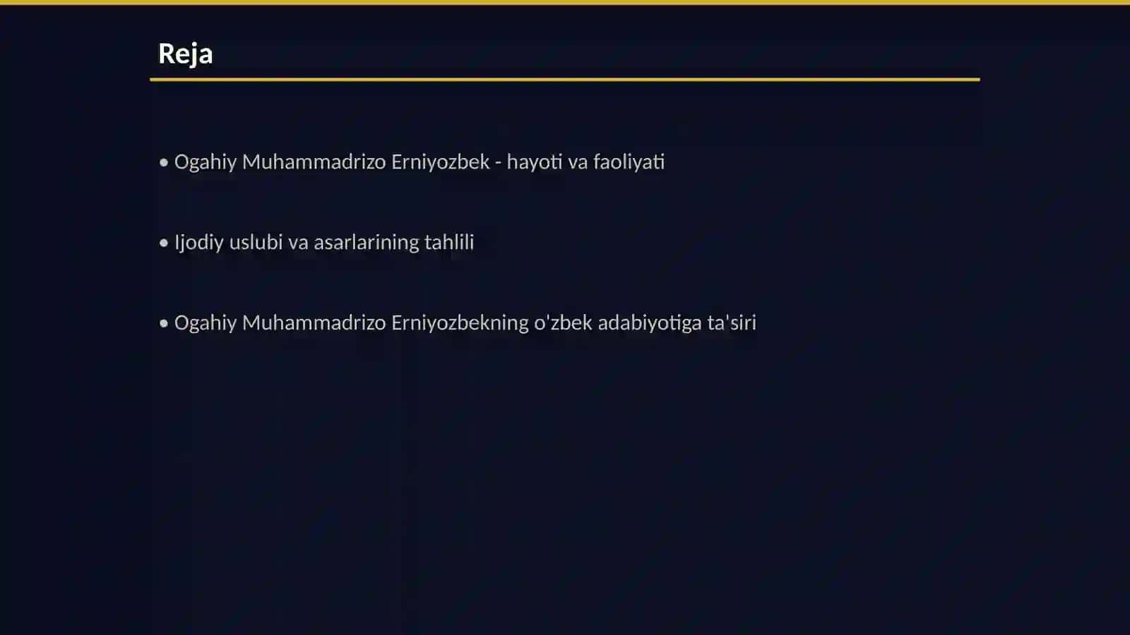 Ogahiy Muhammadrizo Erniyozbek 2