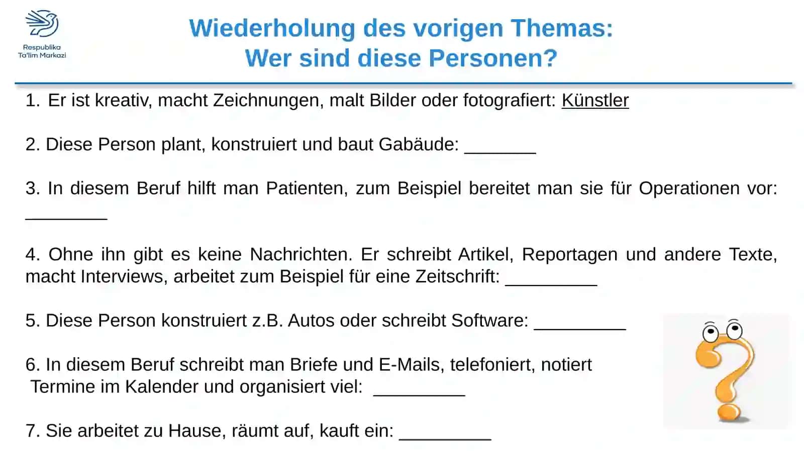 Die 11. Klasse 2