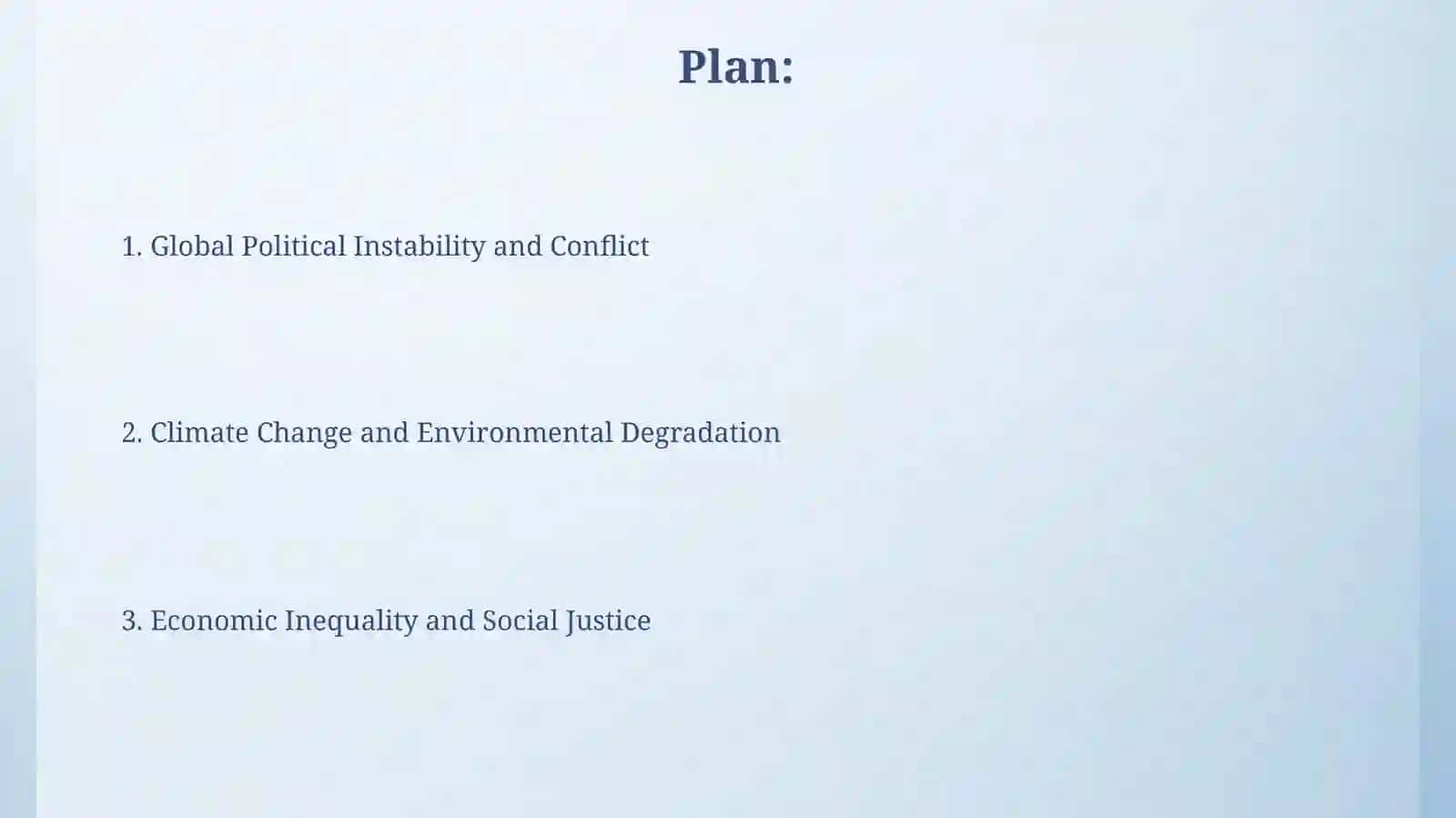 Contemporary global issues 2
