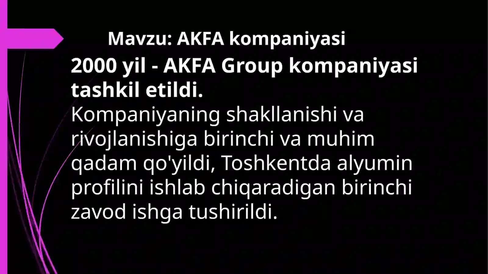 AKFA kompaniyasi 2