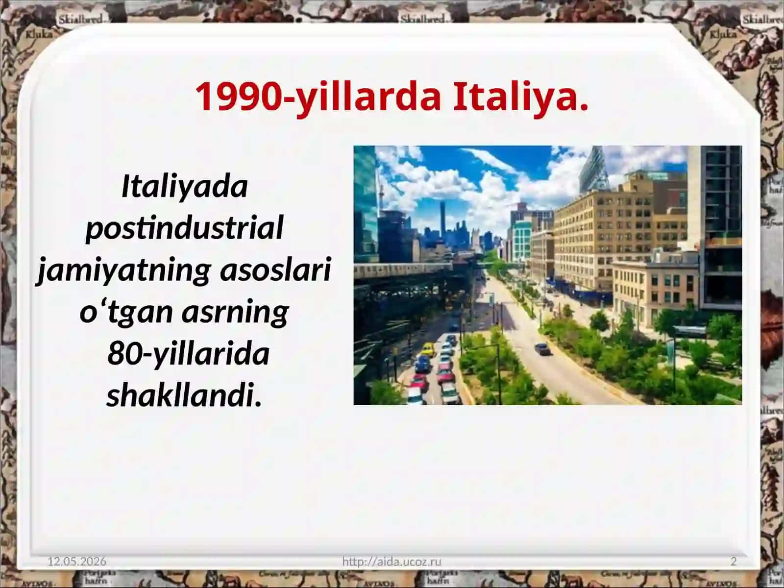1991 – 2017-yillardaItaliya 2