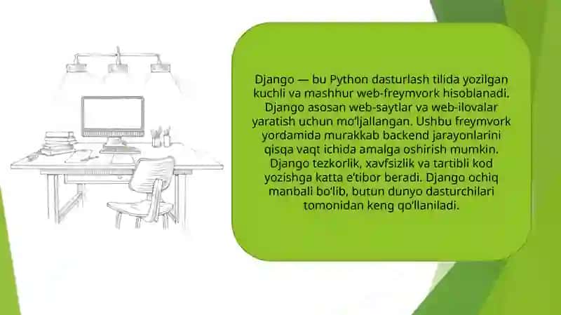 Django freymvorki va uning asosiy xususiyatlari 2