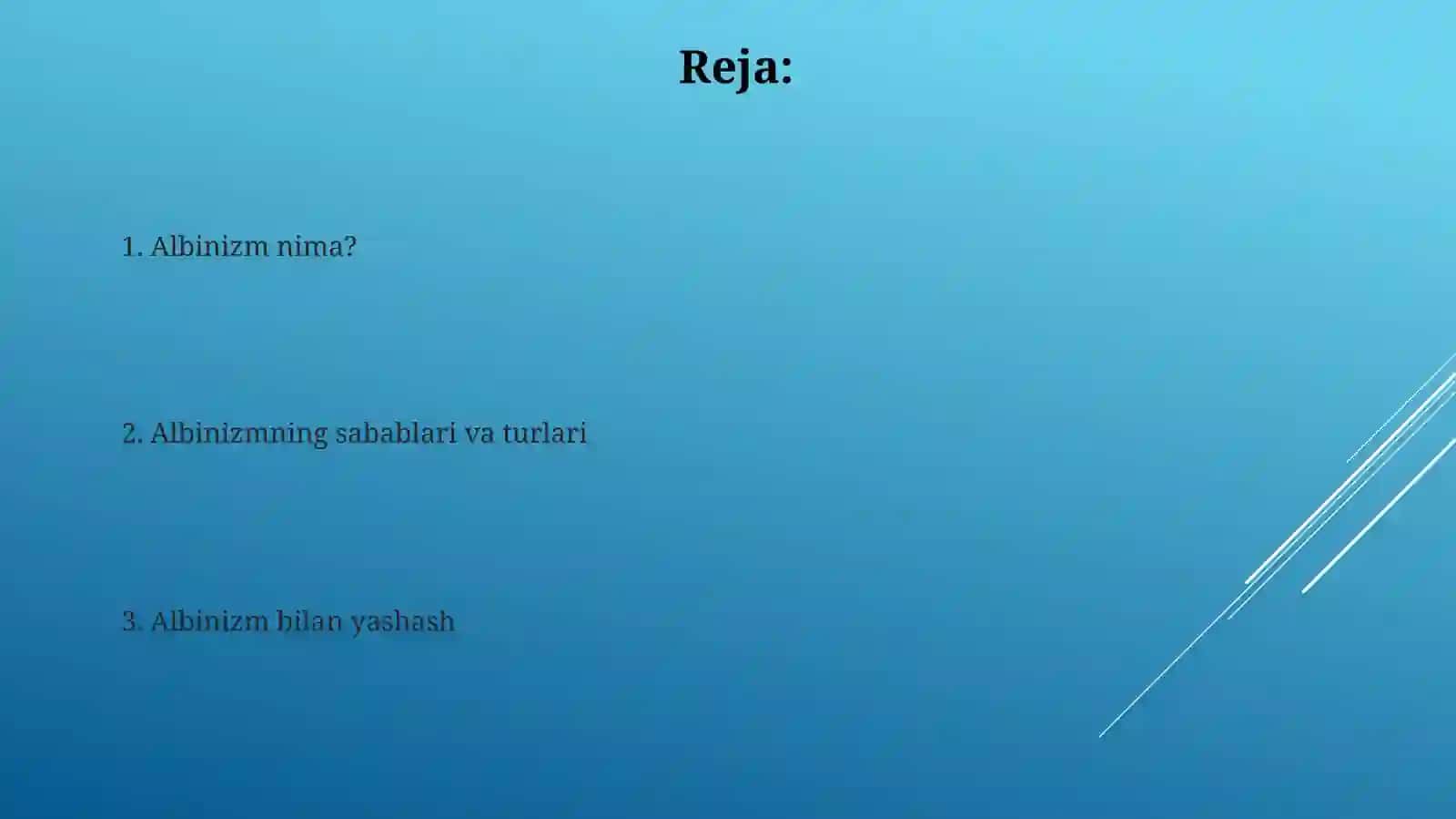 Albinizm 2