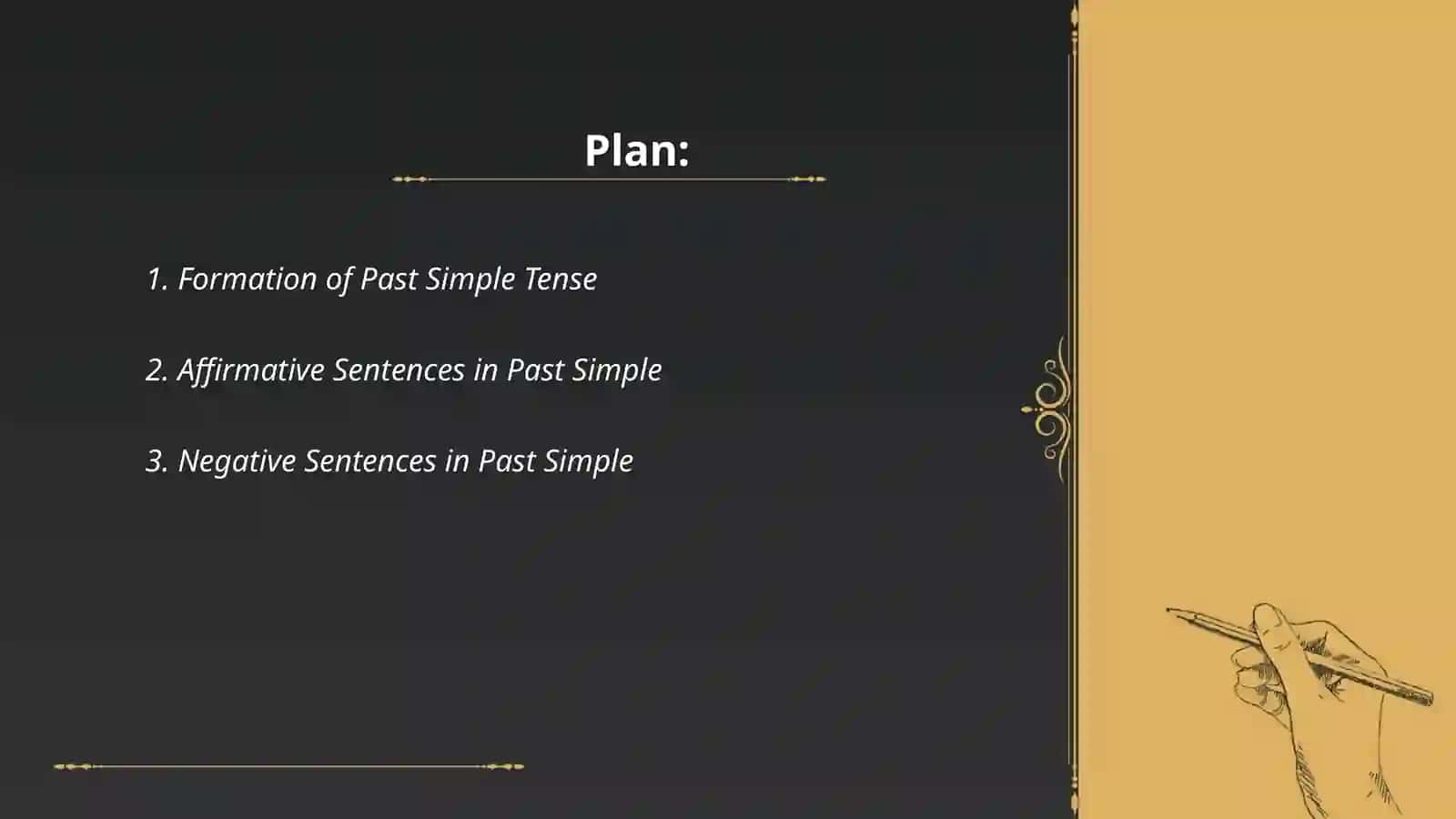Past simple 2