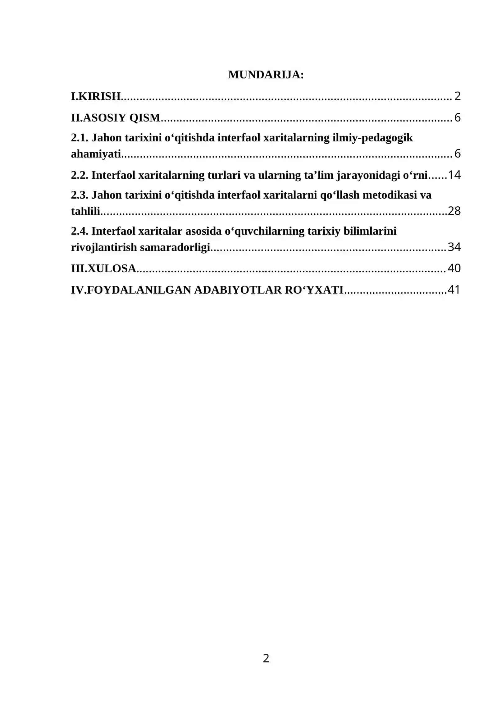 Jahon tarixini oʻqitishda interfaol xaritalardan foydalanish 2