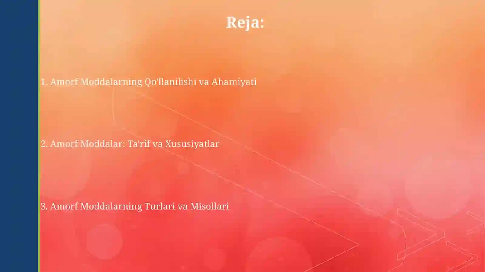 Amorf Qattiq Jismlar 2