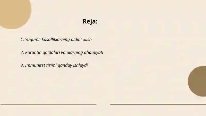 Yuqumli kasalliklarning oldini olish 2