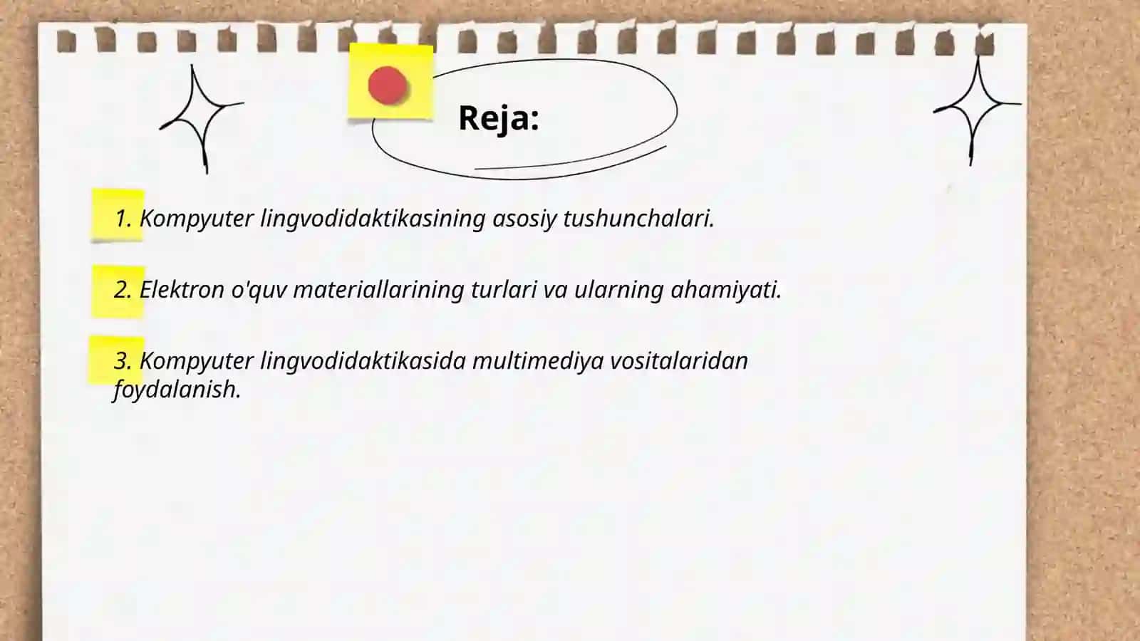 Kompyuter lingvodidaktikasi 2