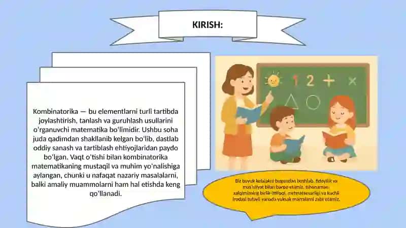 Kambinotorika rivojlanish tarixi 2