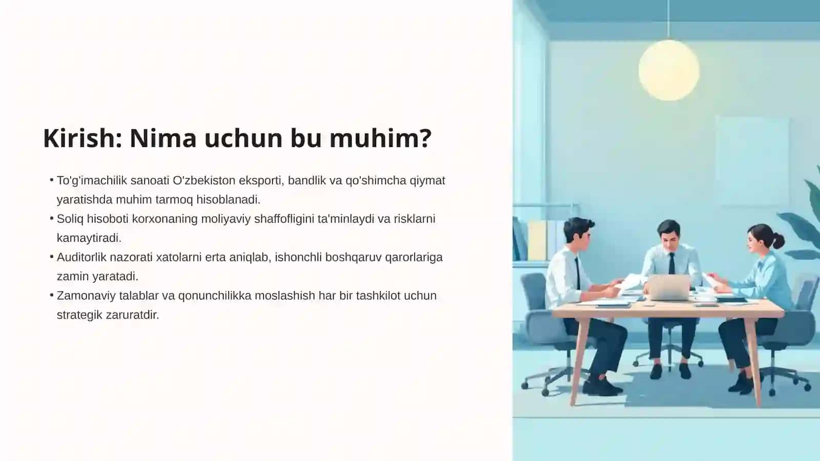 To'g'imachilik sanoati tashkilotlarida soliq hisoboti va auditorlik nazorati 2