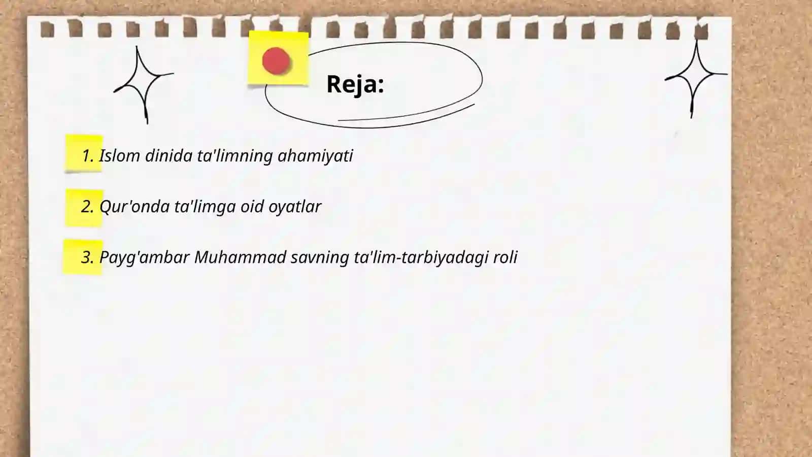 Islom dini ĝoyalarining ta'lim-tarbiyaga ta'siri 2
