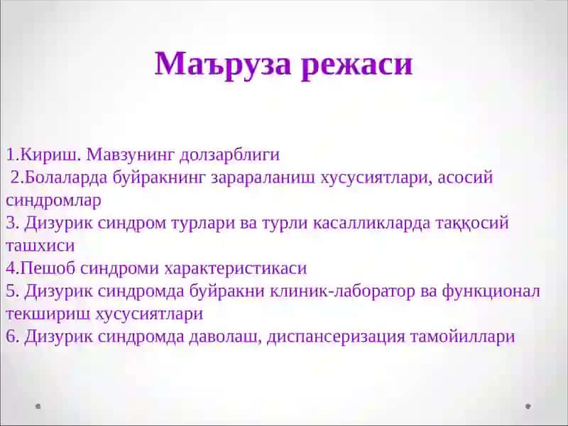 Дизуриксиндром 2