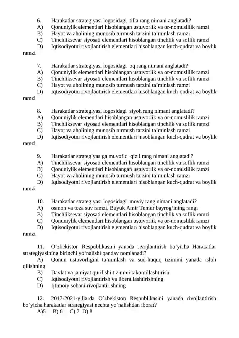 O‘zbekistonning eng yangi tarixi 2