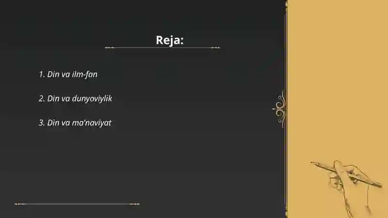 Din va hurfikrlik 2