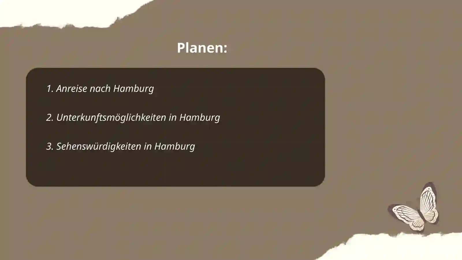 Eine Reise nach Hamburg 2