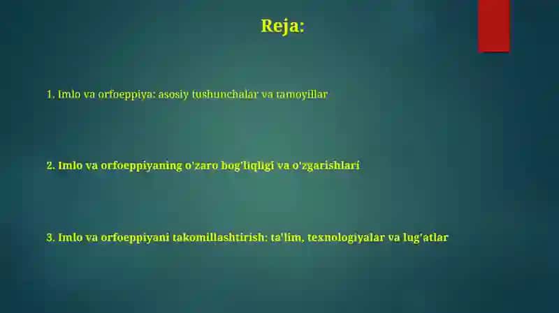 Imlo va orfoeppiya 2