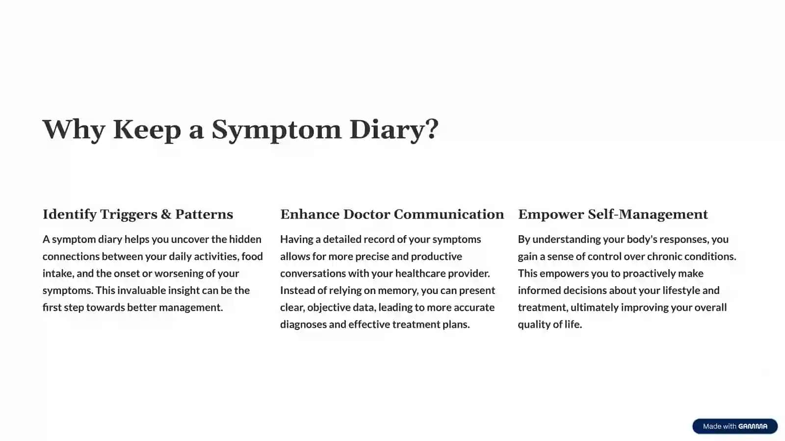 How to Create a Symptom Diary: Track Your Health, Take Control 2