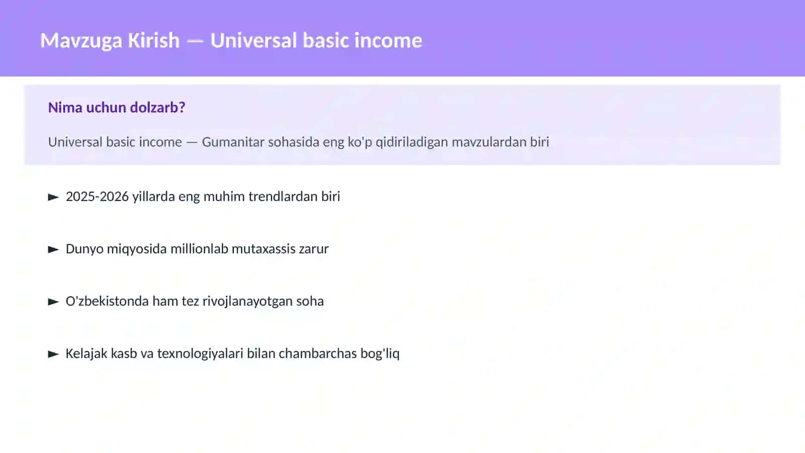 Universal basic income 2