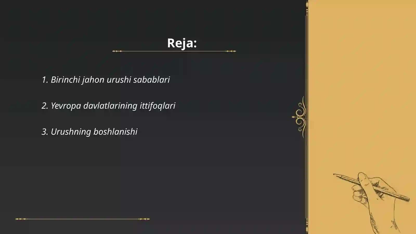 Birinchi jahon urushi tafsilotlari va natijasi 2