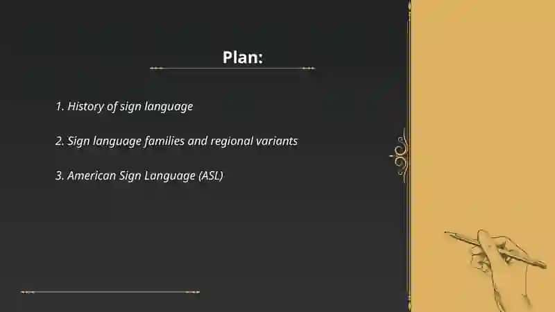 Sign language 2