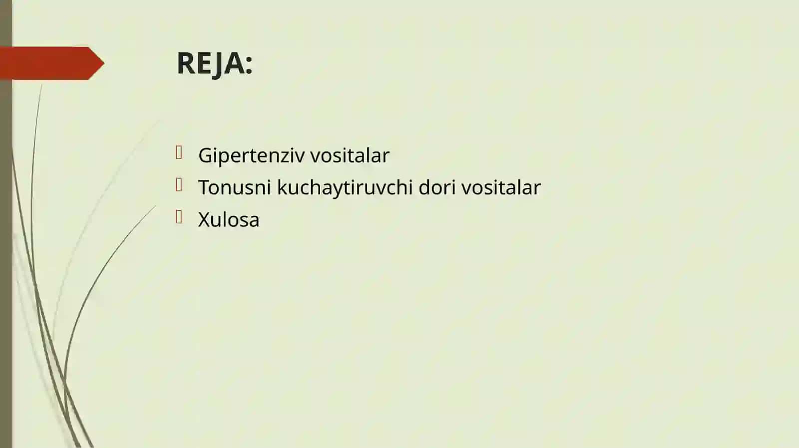 Gipertenziv vositalar 2