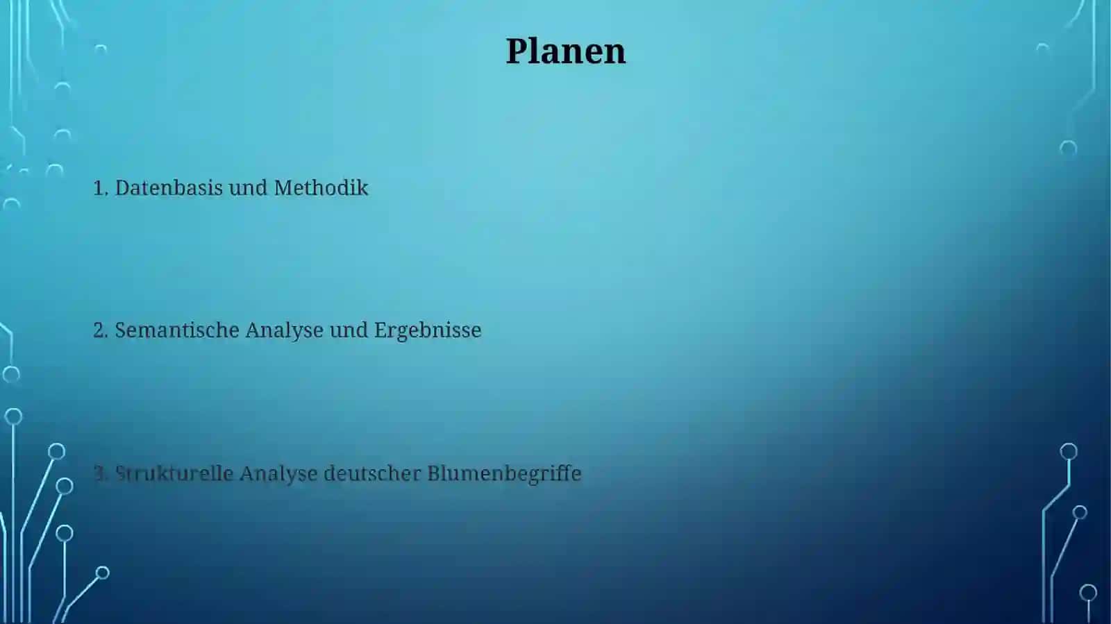 Strukturelle und semantische Analyse deutscher Floratermini (auf Wörterbuchbasis) 2